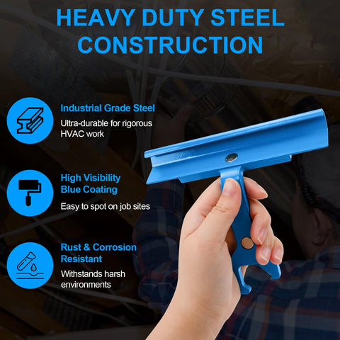 ERETOW rustproof blue coating protects tools in harsh jobs.
