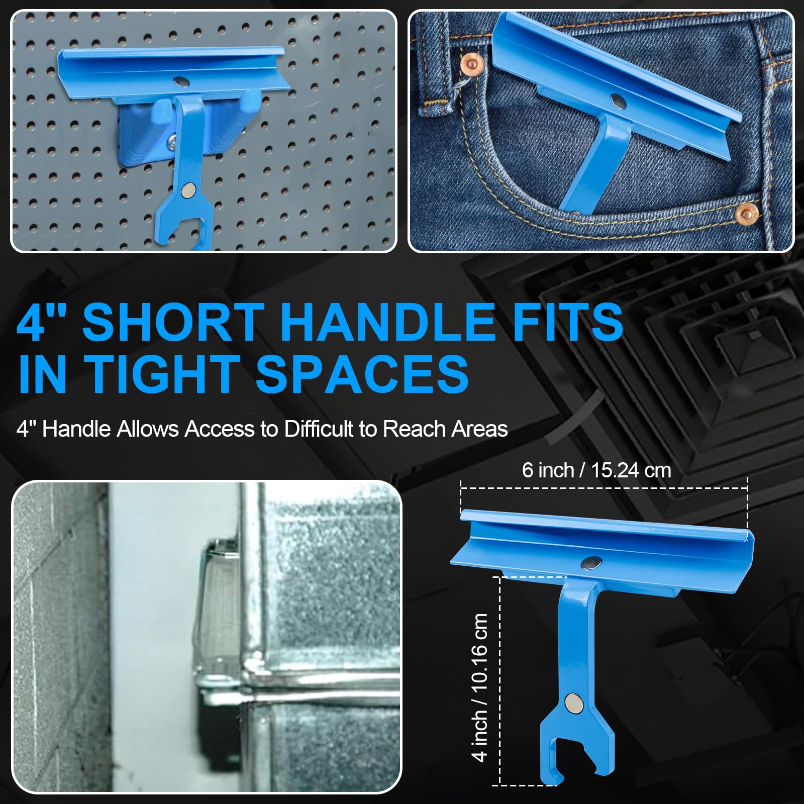 ERETOW dual-magnet design keeps cleats in place.