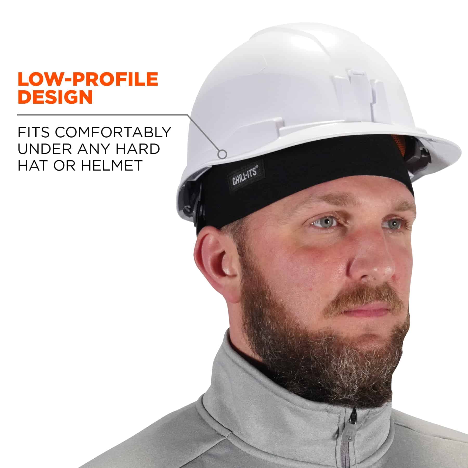 Ergodyne Chill-Its 6630 hi-vis lime option for enhanced visibility.