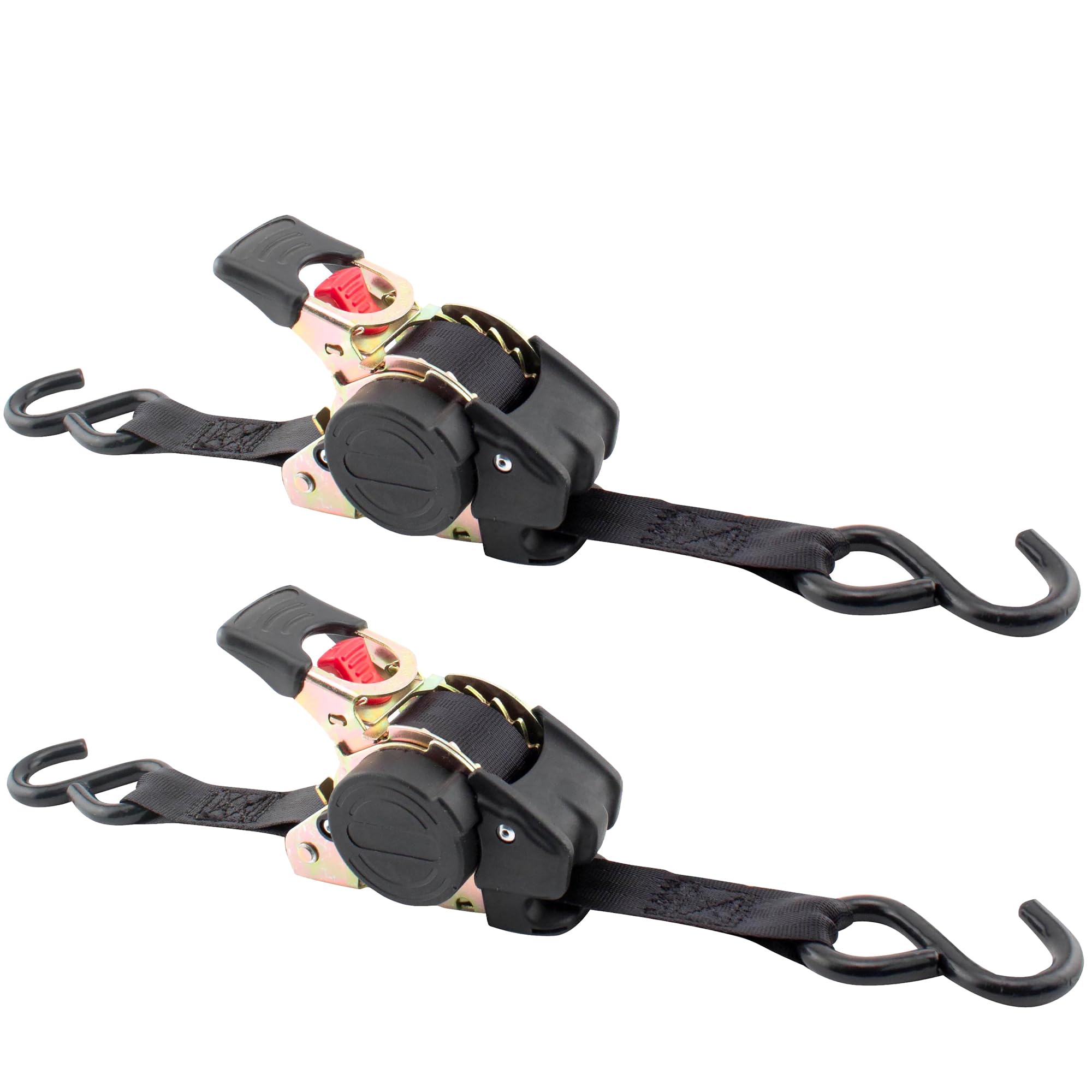 Erickson Pro Series 1in x 10ft retractable strap ready for quick tie-downs