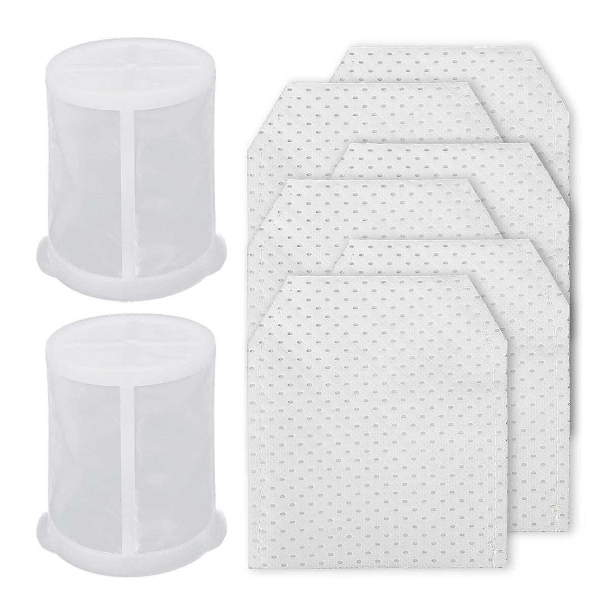 Erinice Makita XLC02 filter-kit overview showing compatibility and components for easy replacements.