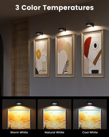 ERMTCTS three color temps provide warm to daylight options.