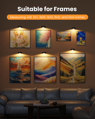 ERMTCTS twelve RGB colors add vibrant accents to photos.