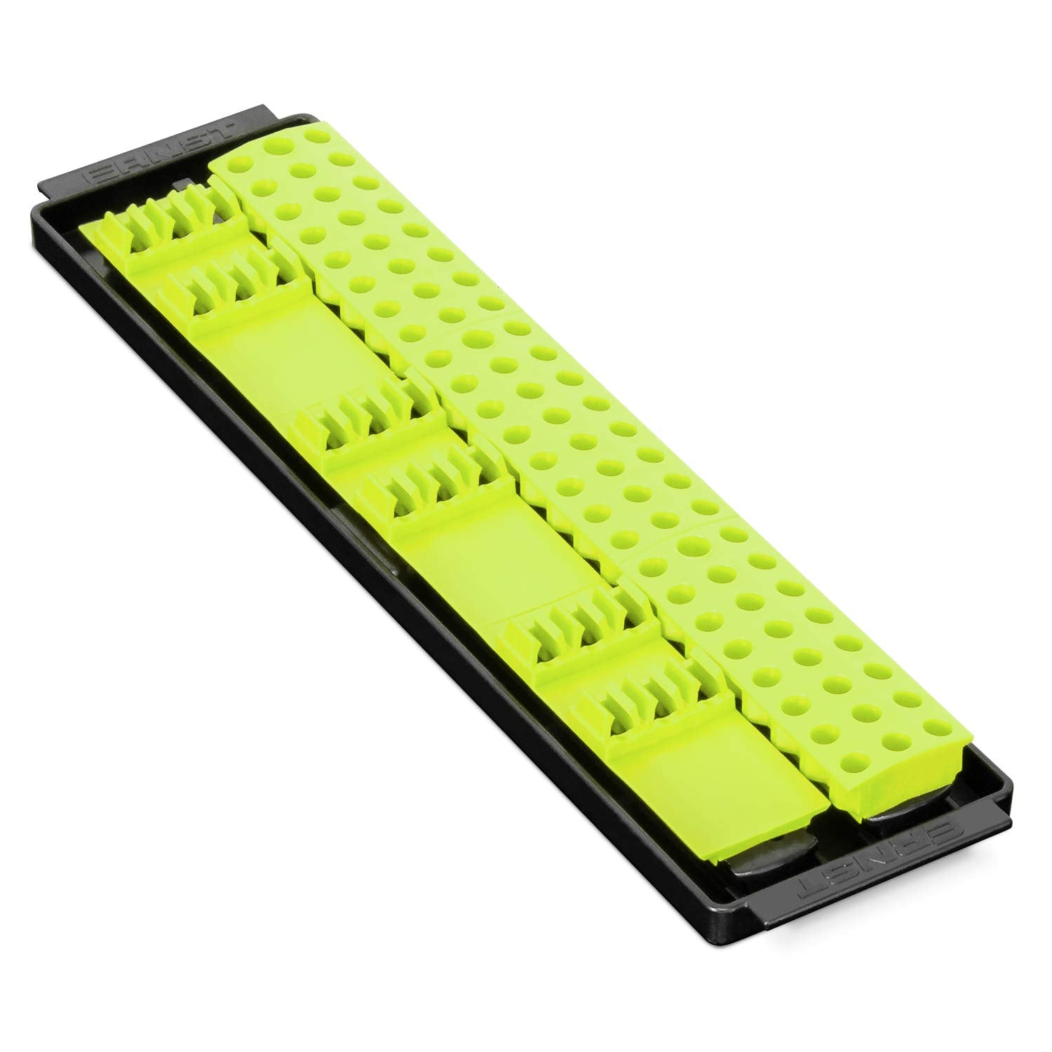 Ernst Manufacturing Bit Boss with push-button release for fast bit retrieval.