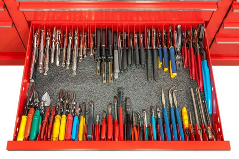 Ernst Manufacturing Plier Pro keeps your workspace organized for faster tool selection.