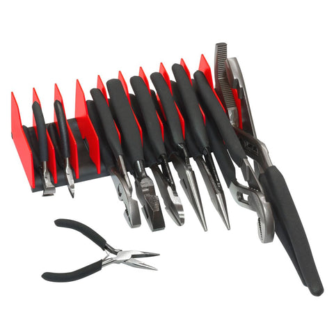 Ernst Manufacturing Plier Pro side view highlights durable, no-slip base for steady drawer storage.