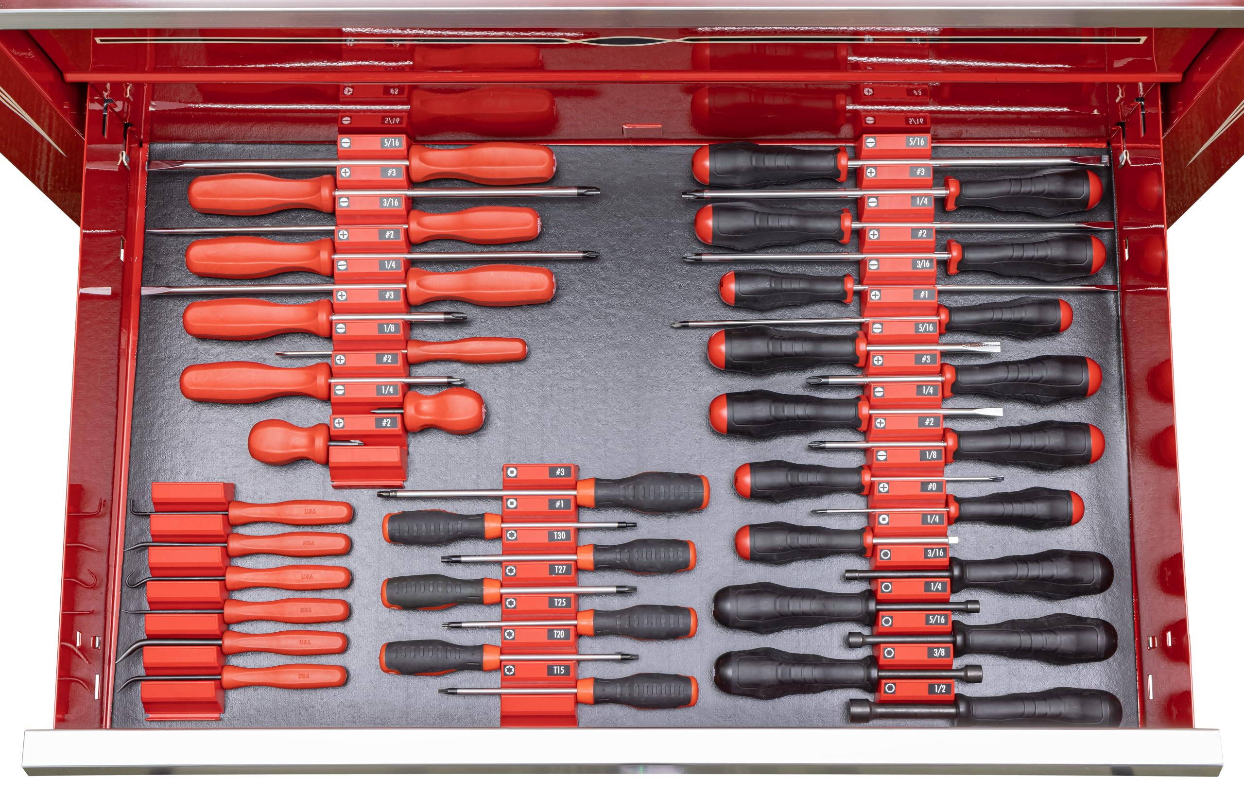Ernst Screwdriver Pro flexible module system adapts to growing tool collections.