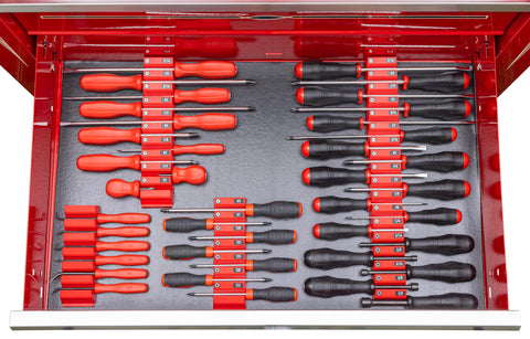 Ernst Screwdriver Pro flexible module system adapts to growing tool collections.