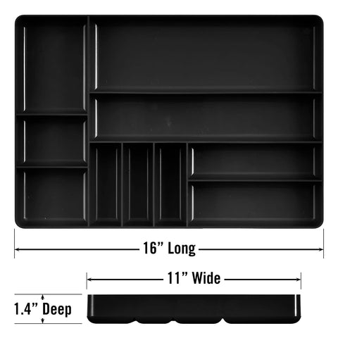 Close-up of high-impact plastic texture from Ernst MFG organizer