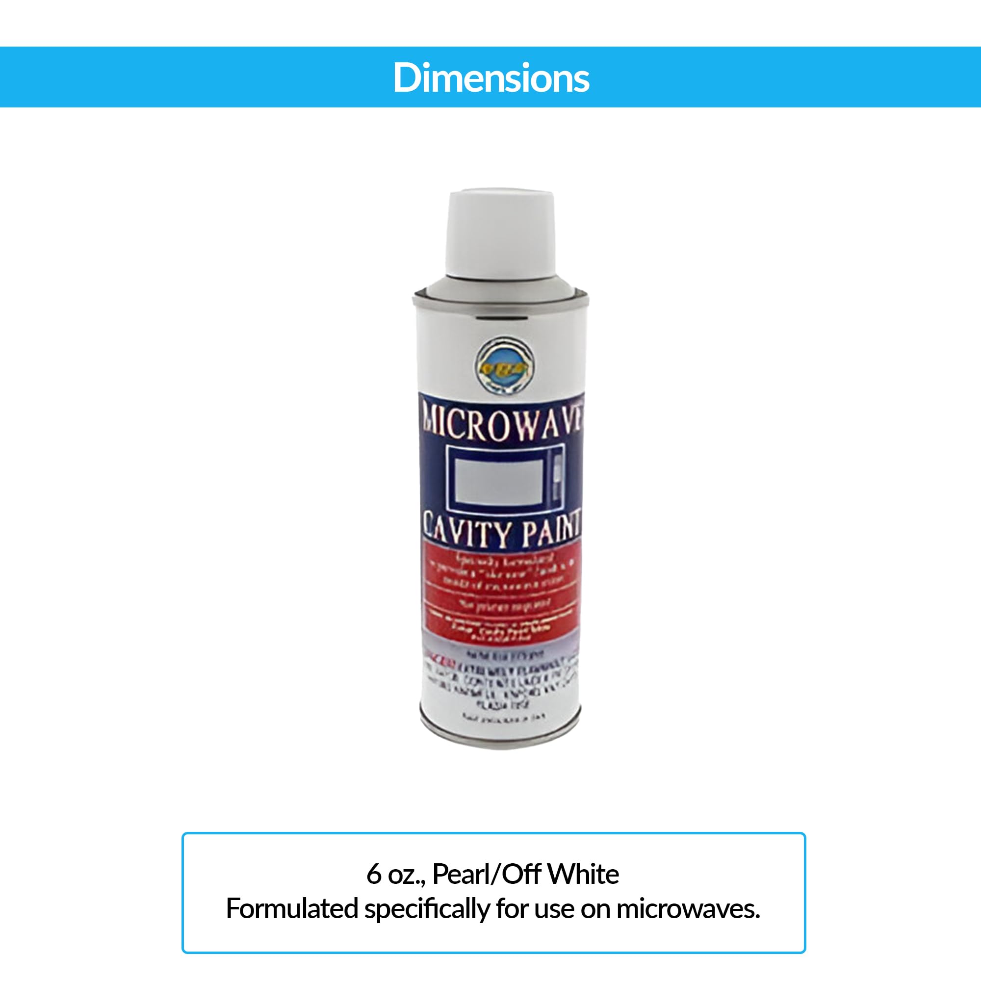 ERP 98QBP0300 surface touch-up kit restores microwave interior scratches.
