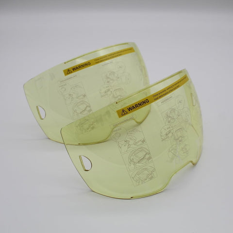 ESAB Sentinel A60 amber front cover lens for improved welding visibility.