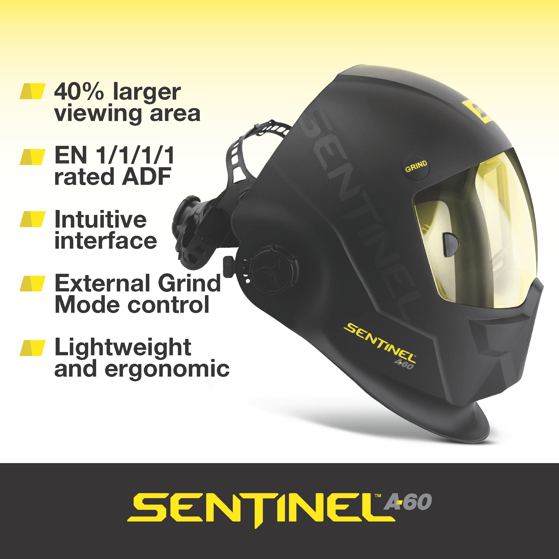 ESAB Sentinel A60 four arc sensors provide responsive protection