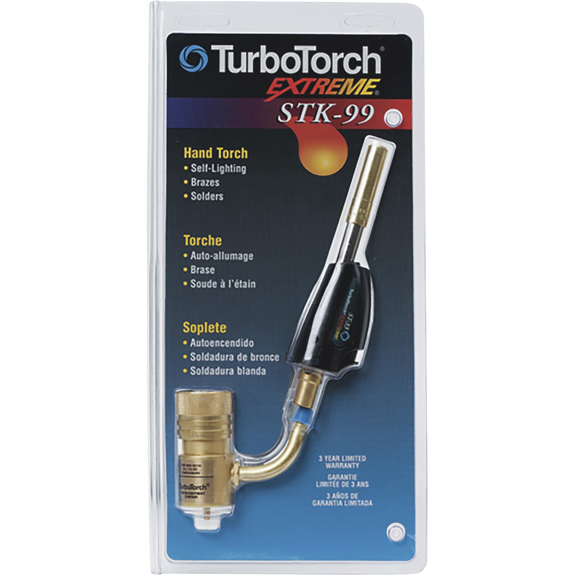 ESAB TurboTorch 0386-0851 with MAPP/Propane fuels supports versatile heating tasks