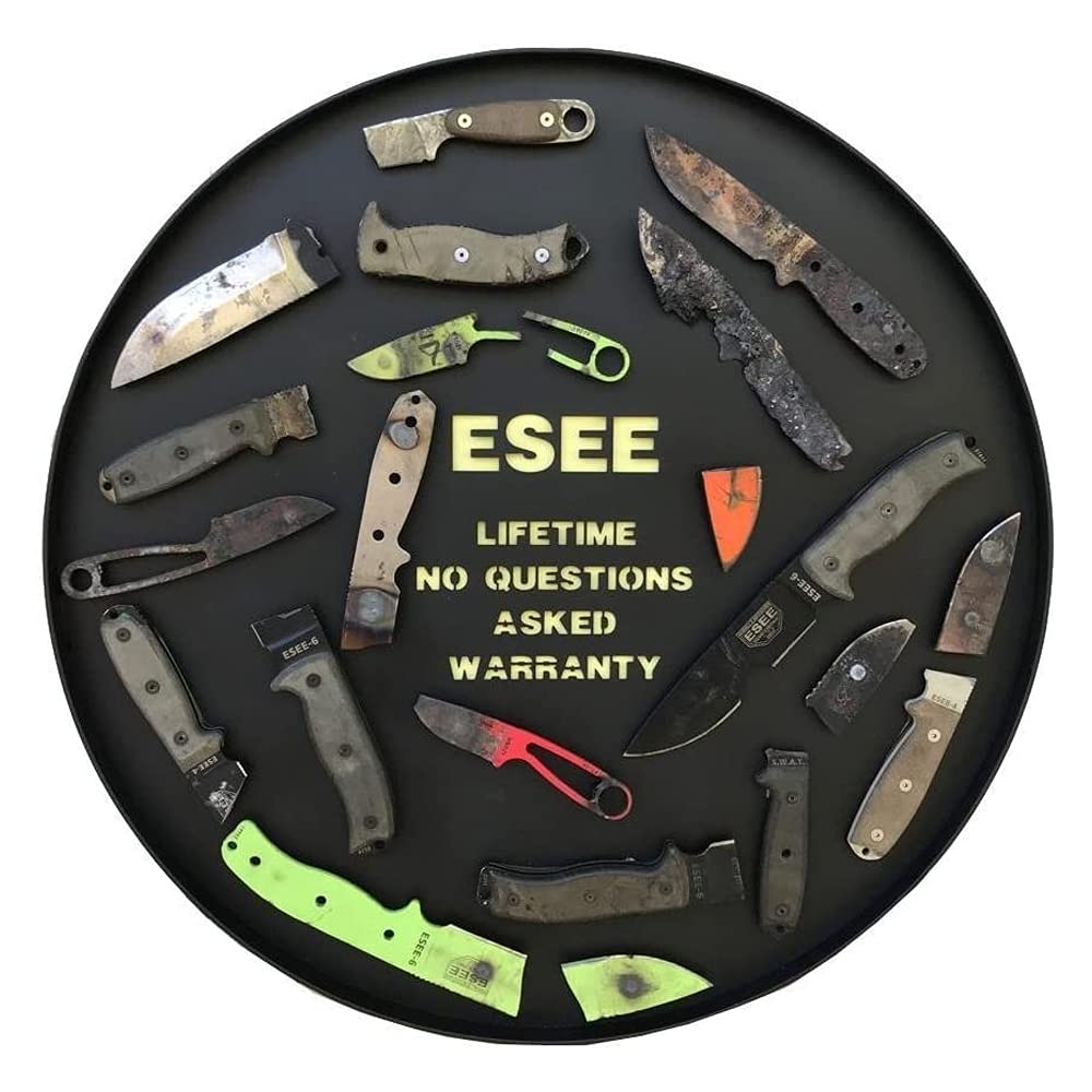 ESEE-6 ambidextrous polymer sheath ready for versatile carry