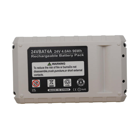 Compact 4000mAh Li-ion pack ideal for extended on-site projects