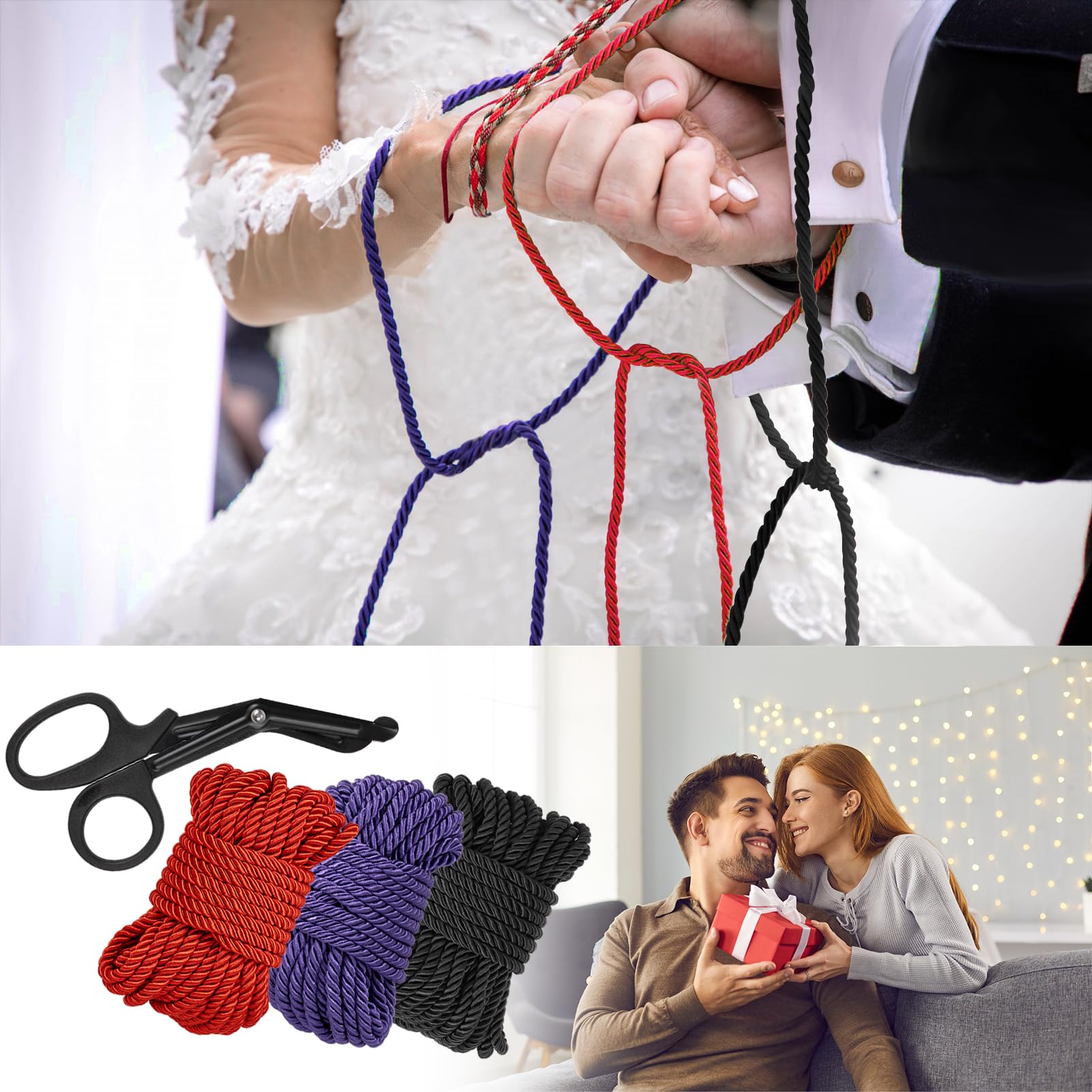 ESENHARBER Shibari rope kit on table illustrating setup and creative potential