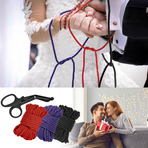 ESENHARBER Shibari rope kit on table illustrating setup and creative potential