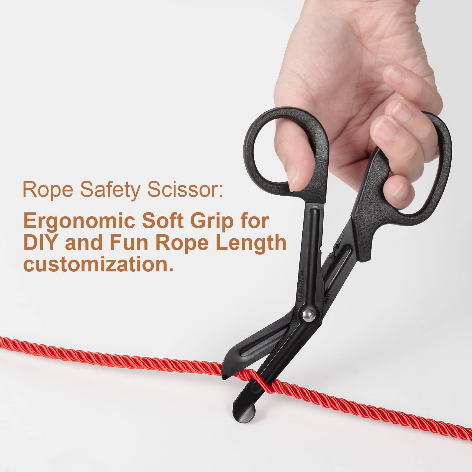 ESENHARBER safety shears for quick knot release and safety during sessions