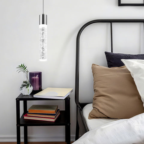 Esfos 3-pack pendant lighting enhances ambiance with 6500K cold white light