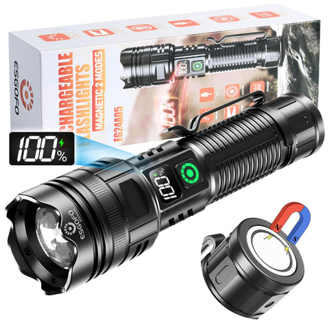 Esgofo EG24A05 ultra-bright flashlight beam for long-range visibility in fog