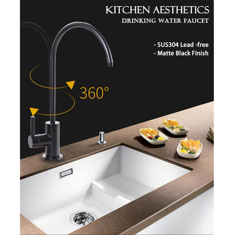 ESOW deck-mounted 1-hole installation designed for versatile sinks