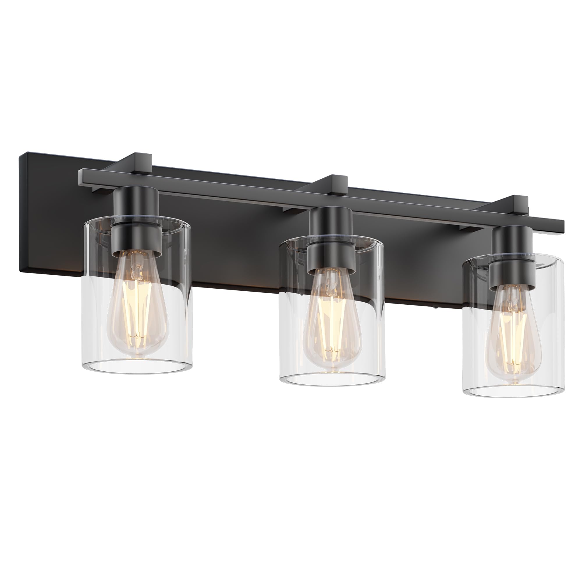 Espird vanity light suitable for damp locations—safe for bathroom use.