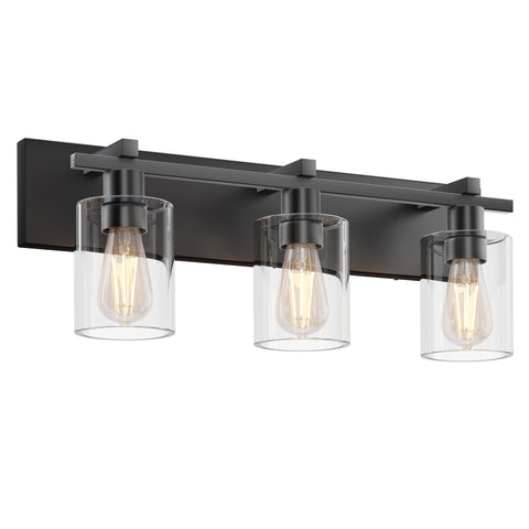 Espird vanity light suitable for damp locations—safe for bathroom use.