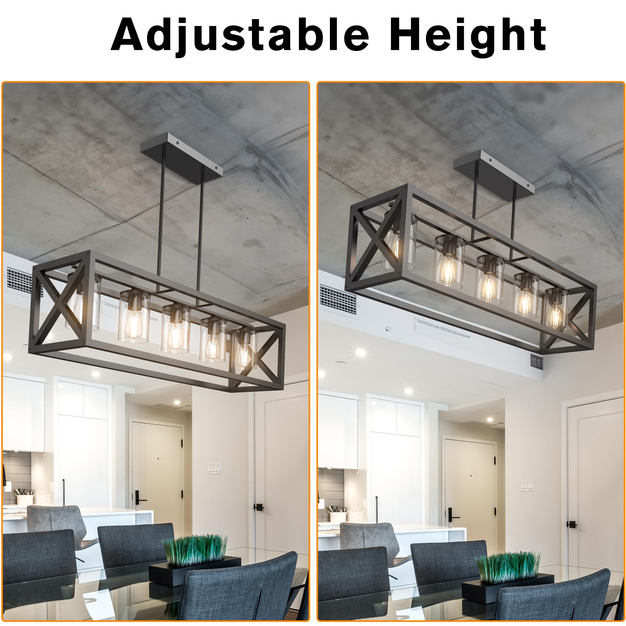 Espird dining room light easy install in under 30 minutes
