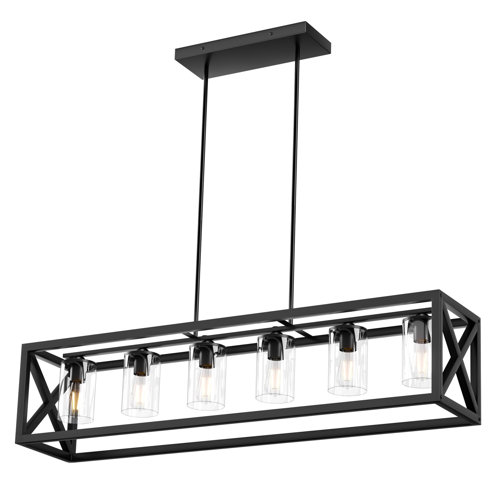 Espird front-view dining light showcases the fixture silhouette.