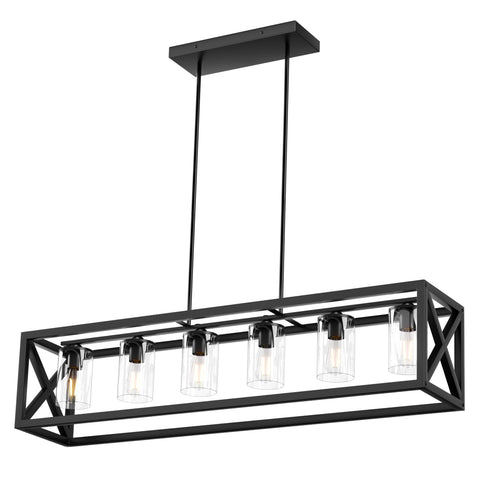 Espird front-view dining light showcases the fixture silhouette.