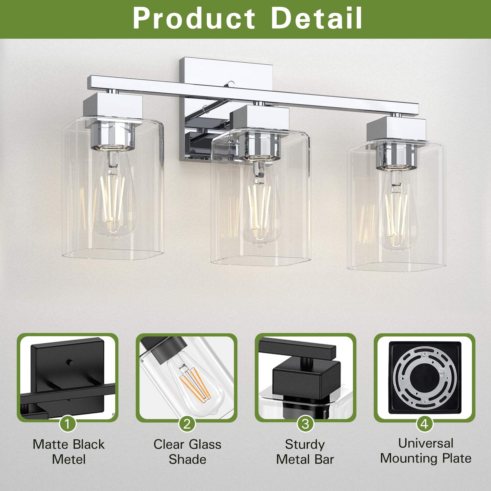 Espird glass shades close-up emphasizing clarity and quality.