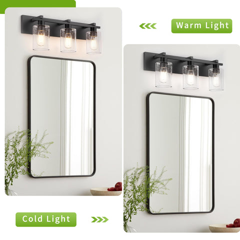 Espird E26-base vanity light compatible with dimmable bulbs