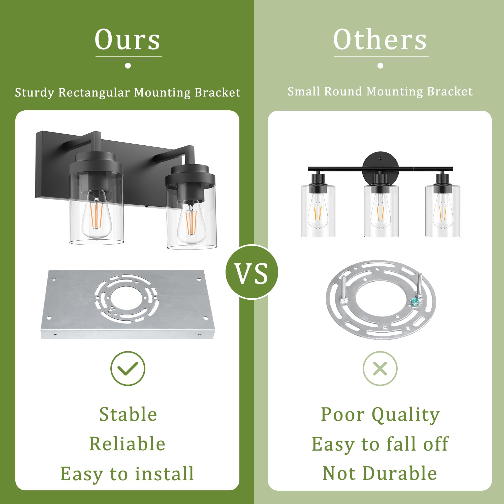 Espird compatible with E26 bulbs for flexible brightness options.