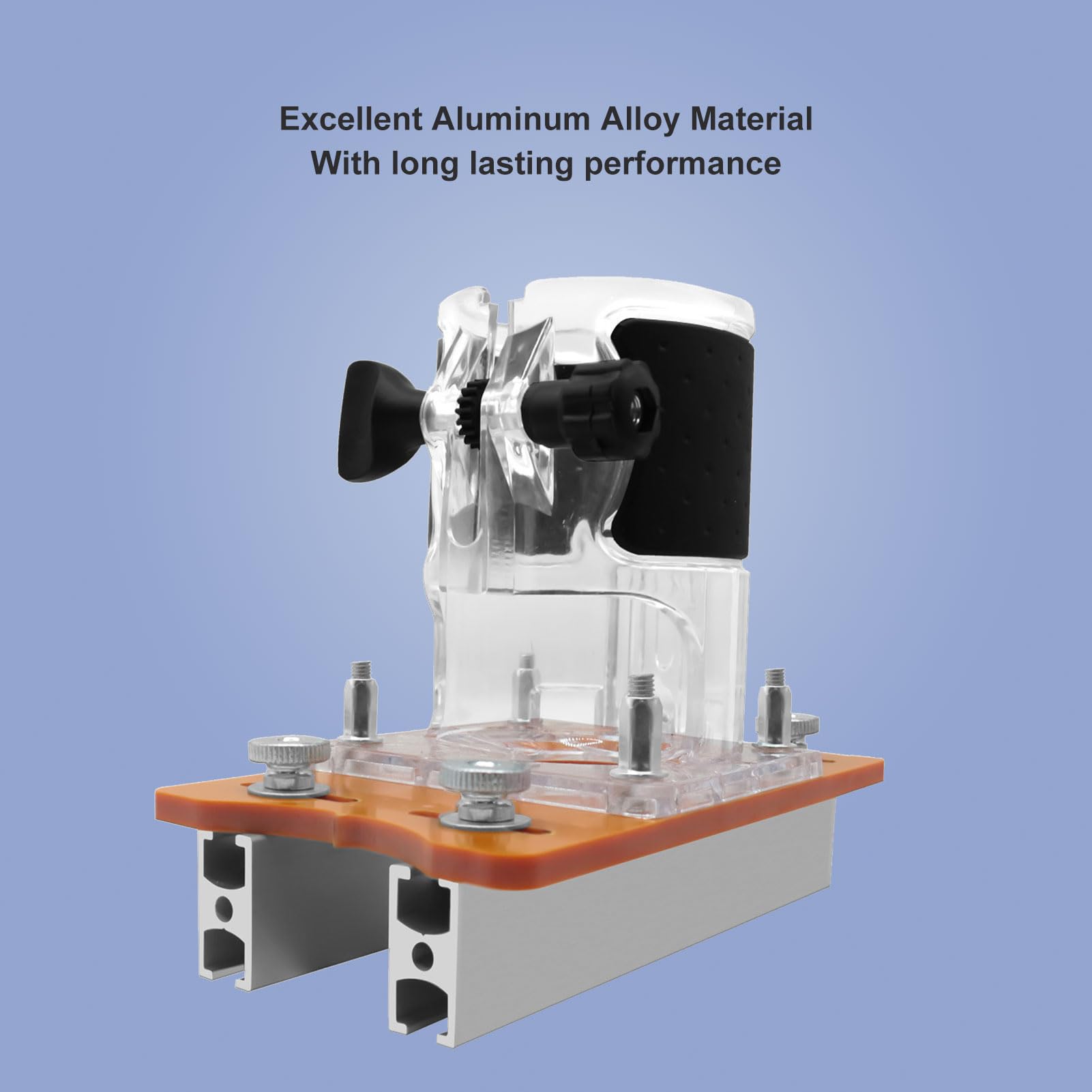 Espusta chamfer and groove base highlights versatile edge work with smooth curves.