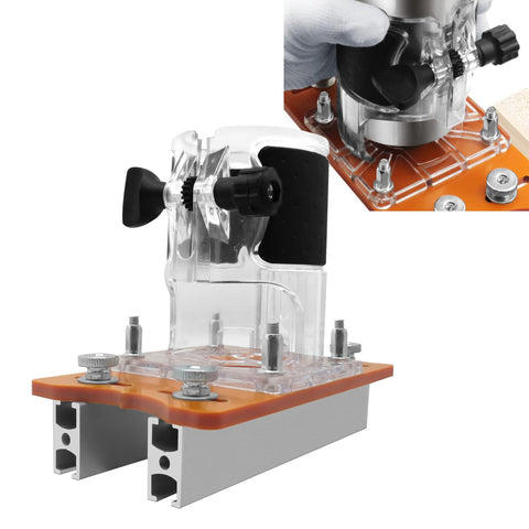 Espusta compact base trims wood, veneer, and plastics with stable performance.