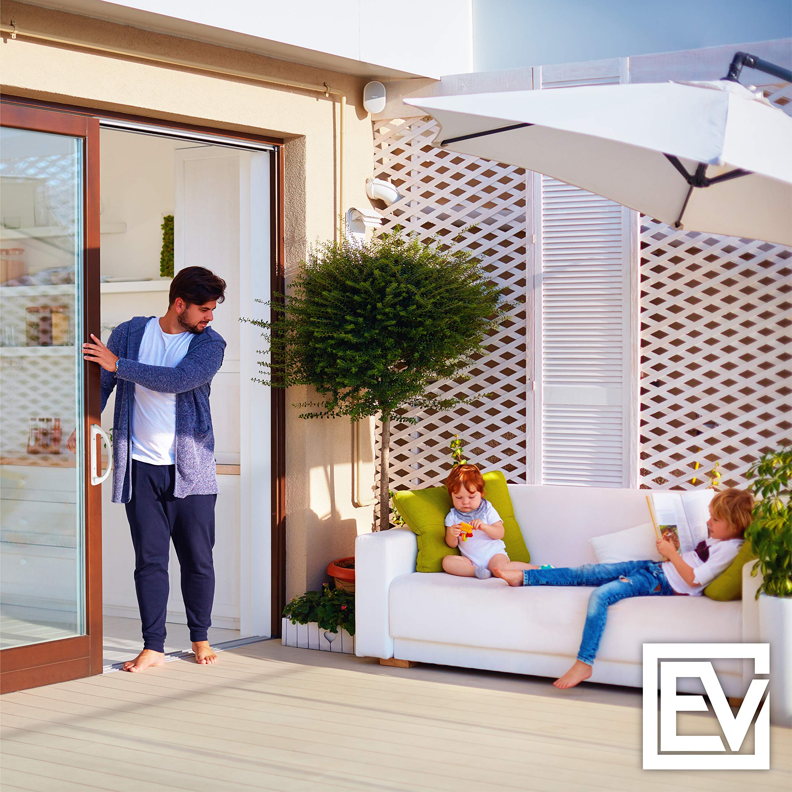 Essential Values included screws display six fasteners for secure installation
