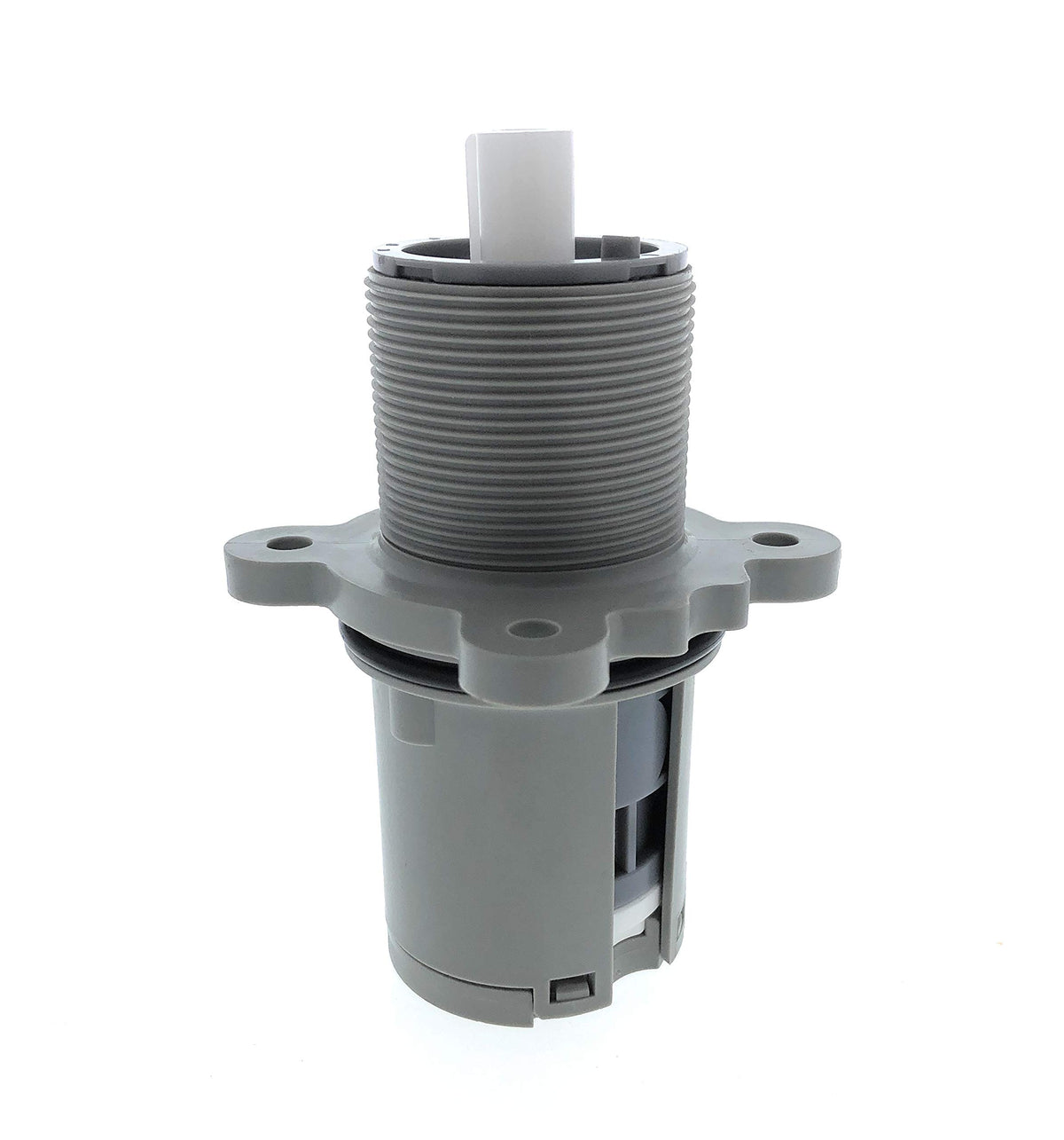 Essential Values pressure-balanced cartridge front view, showing compact design for tight spaces.