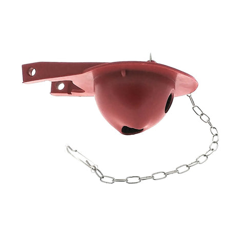 Essential Values universal-fit 3-inch flapper labeling on compatible Toto tanks.