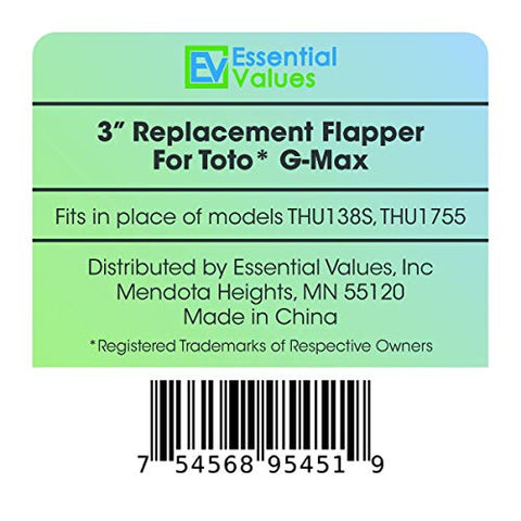 Essential Values flapper design suggests potential for lower water bills in use.