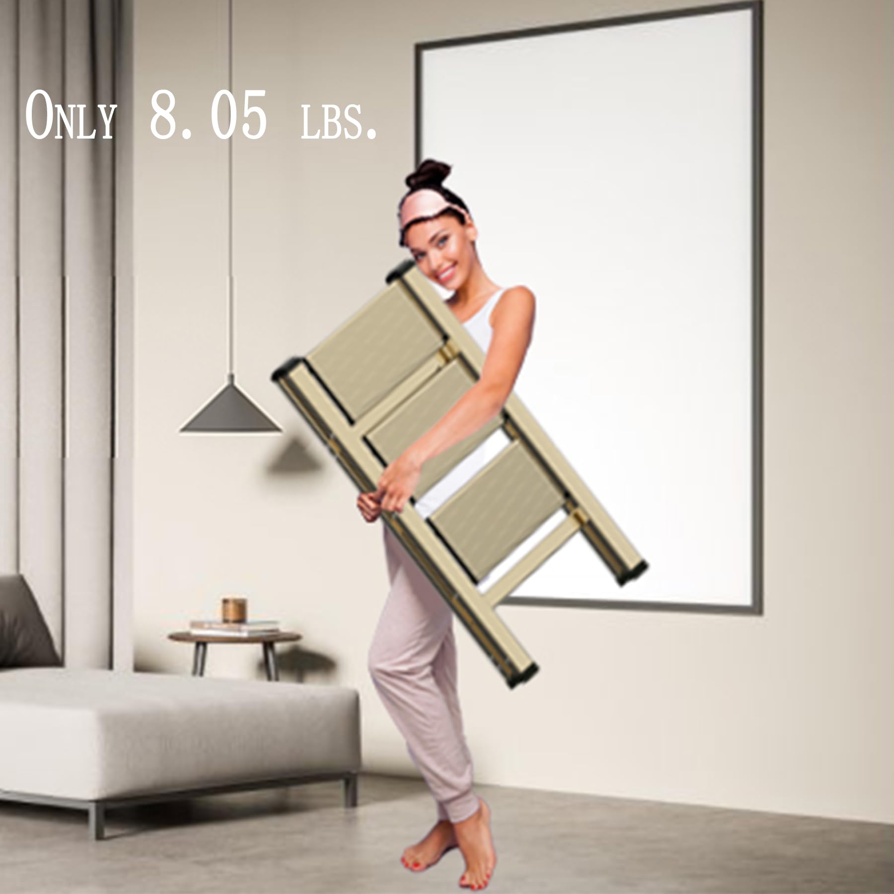 ESTIFY ladder anti-slip feet ensure stable footing on smooth floors