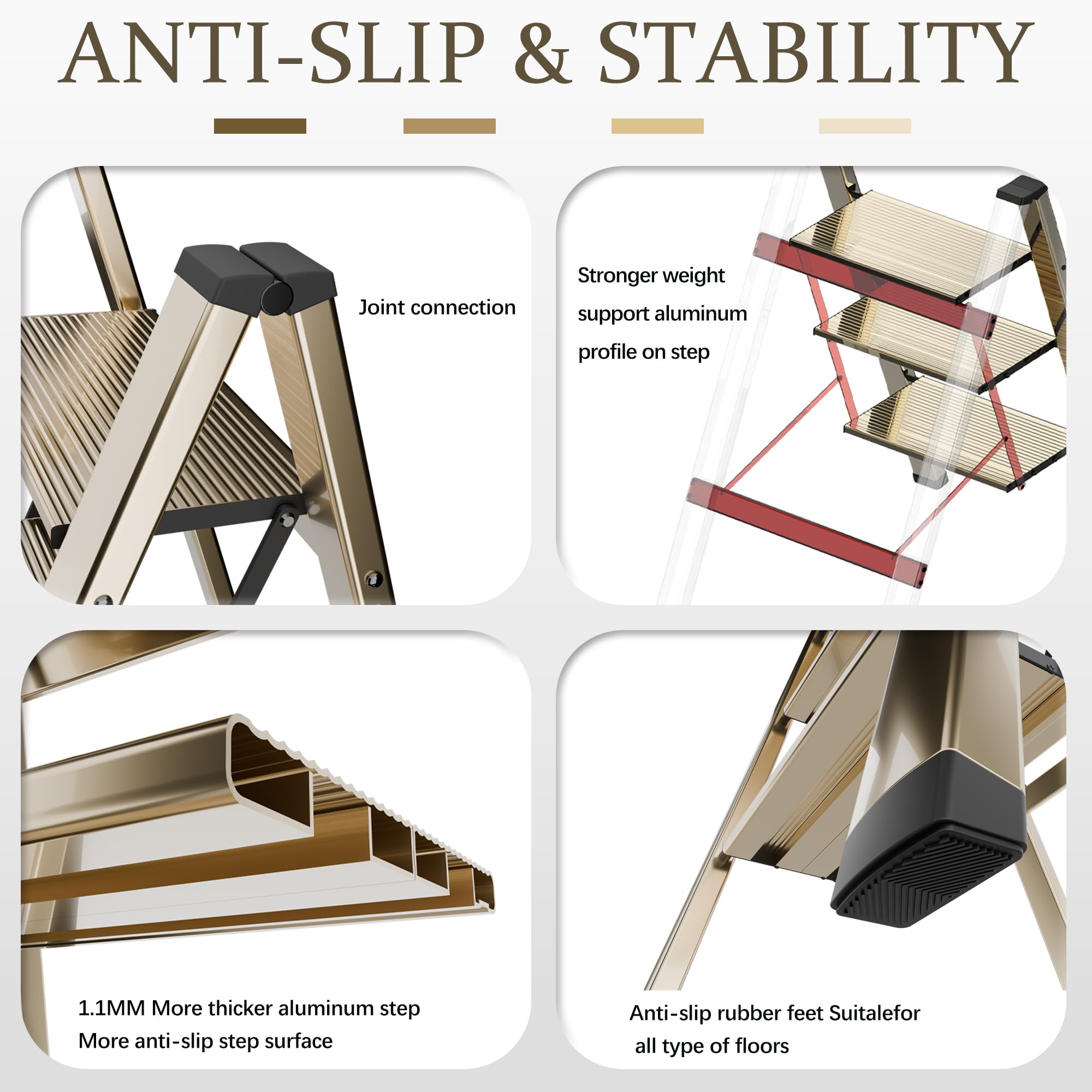 ESTIFY folded profile saves space in closets and storage