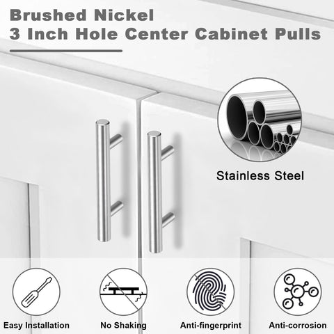 Estmoon 5-inch drawer pull for versatile cabinet and drawer replacement.