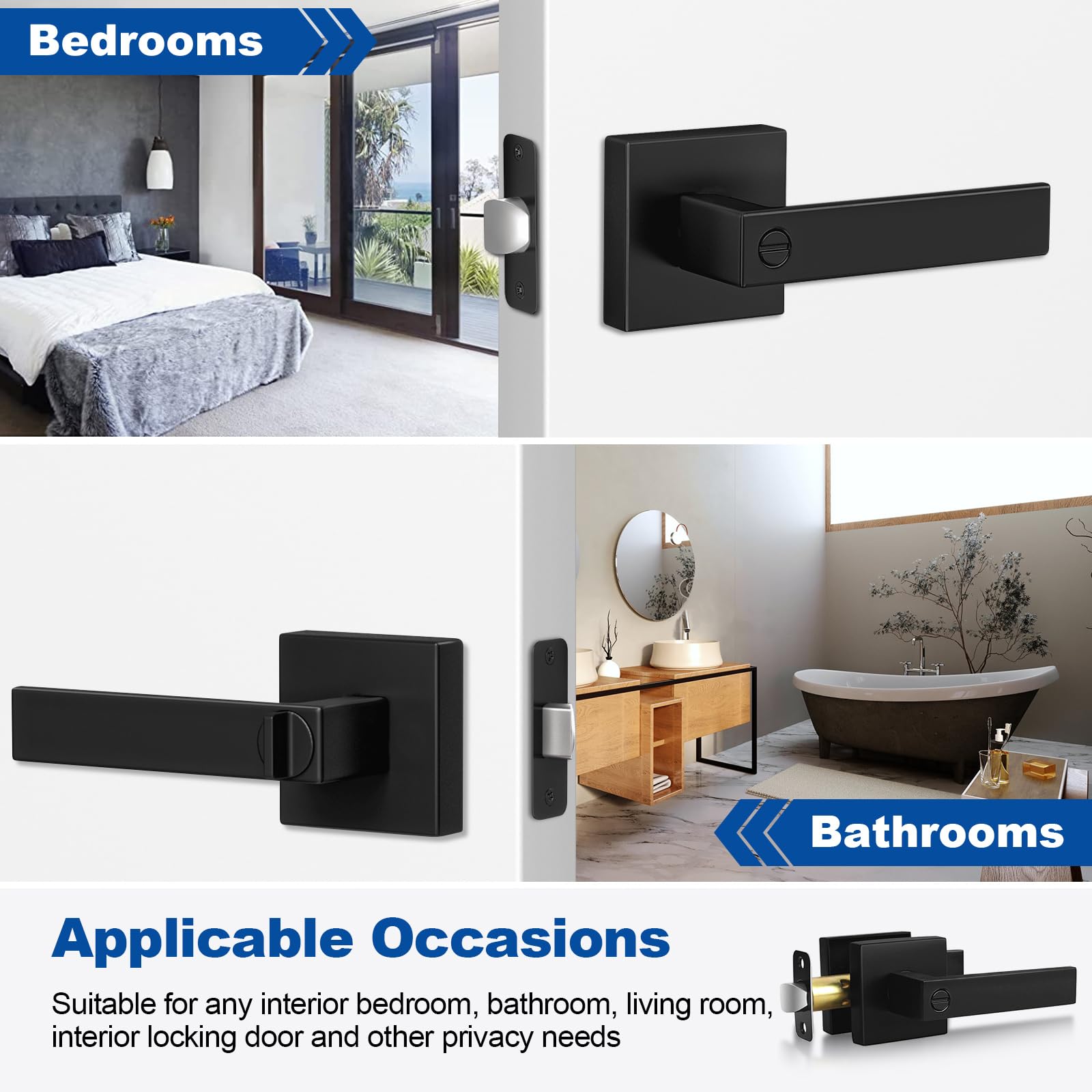 Estmoon durable zinc alloy construction for long-lasting daily use