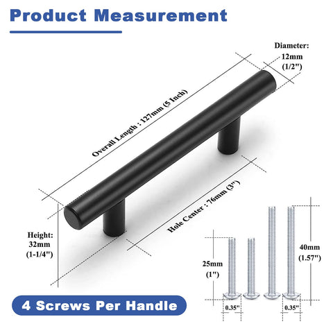 Estmoon included screws for quick, secure installation.