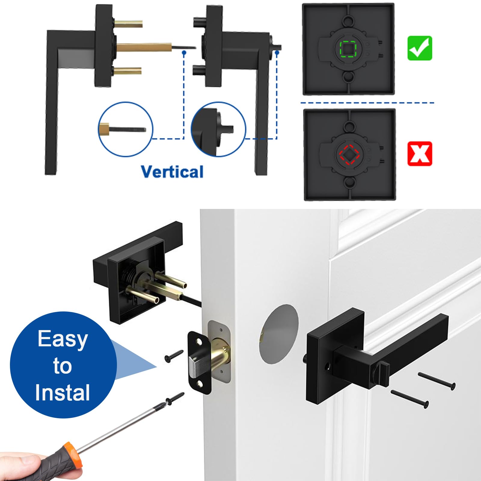 Estmoon installation kit with clear instructions for quick, tool-friendly setup.
