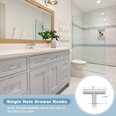 Estmoon packaged knobs with screws in box for easy installation.