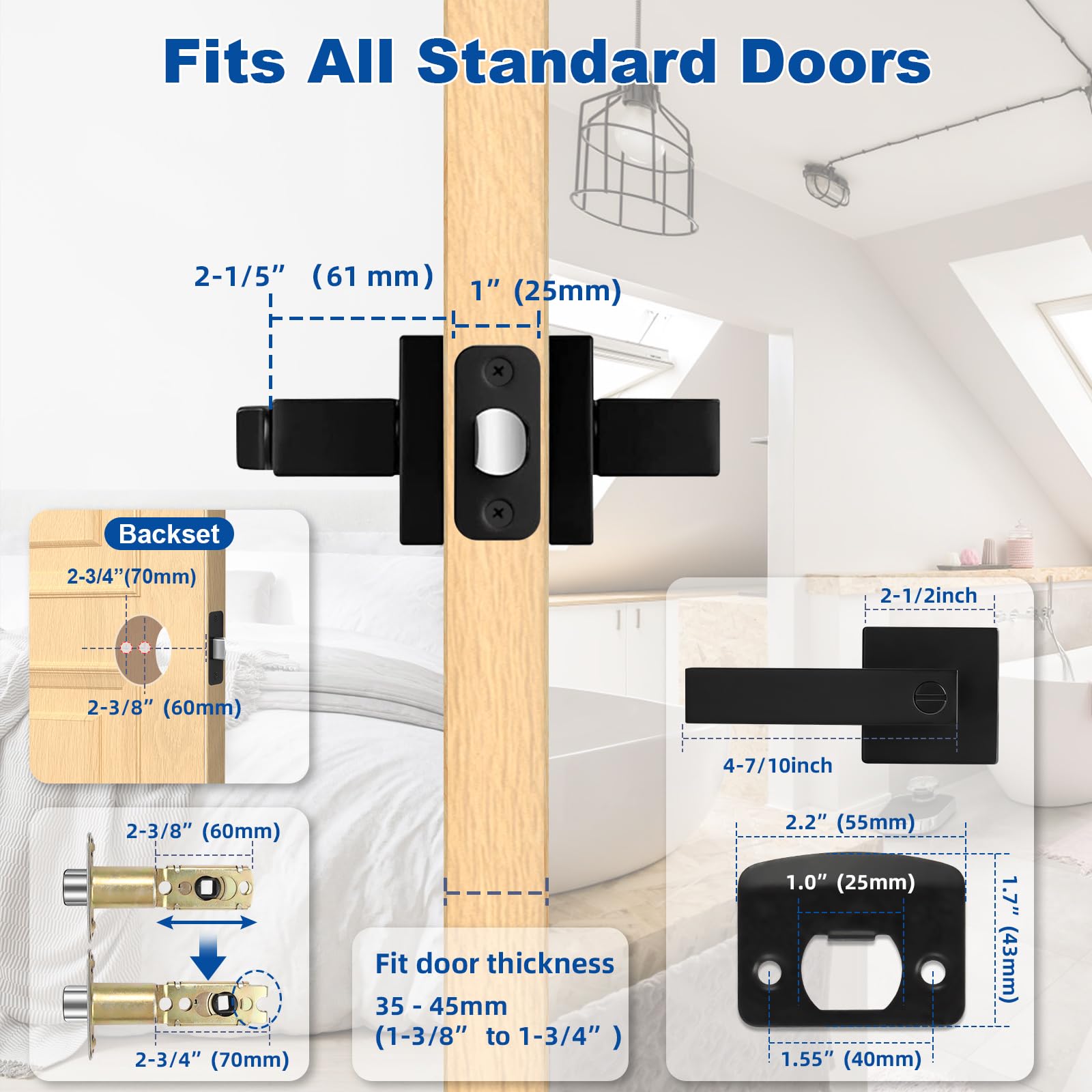 Estmoon scratch-free packaging protects handles during transit