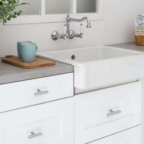 Estmoon silver drawer knob close-up for modern interiors.