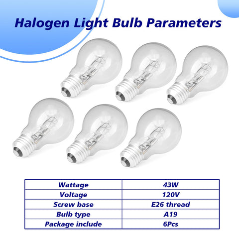 Esttlamer 60W incandescent replacement offers familiar brightness without frequent changes