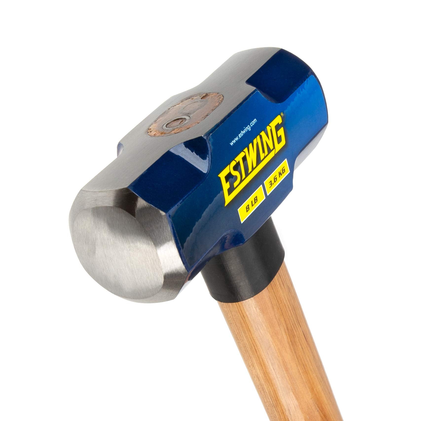 Estwing 8-Pound Sledge with 36-inch hickory handle for powerful, steady blows.